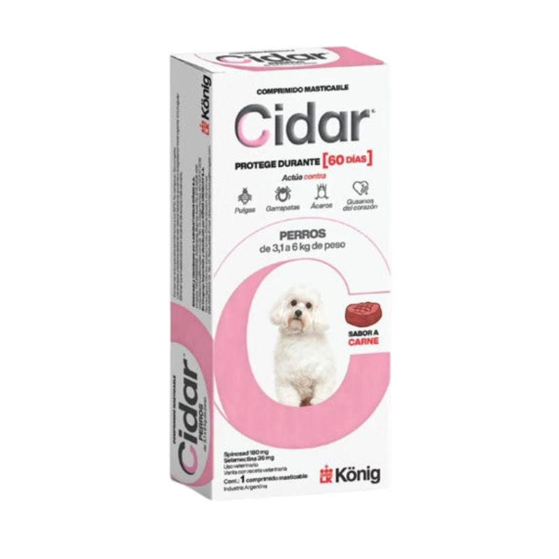 CIDAR Pastilla 3a6kg