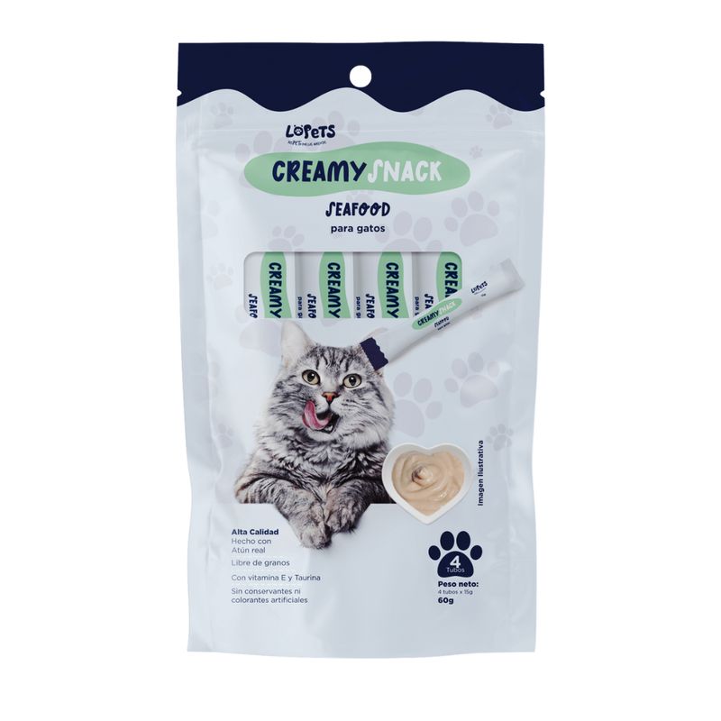 Creamy snack Gato SeaFood 4 Sticks