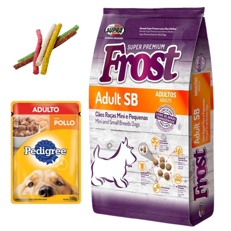 Frost Adulto Raza Pequeña 15kg + Regalos
