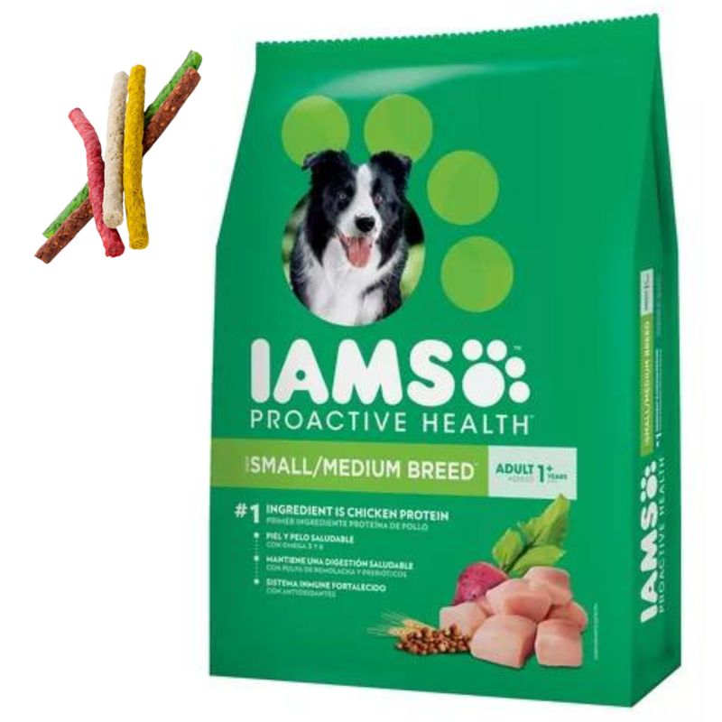 IAMS Perro Adulto Razas Pequeñas/Medianas 15kg