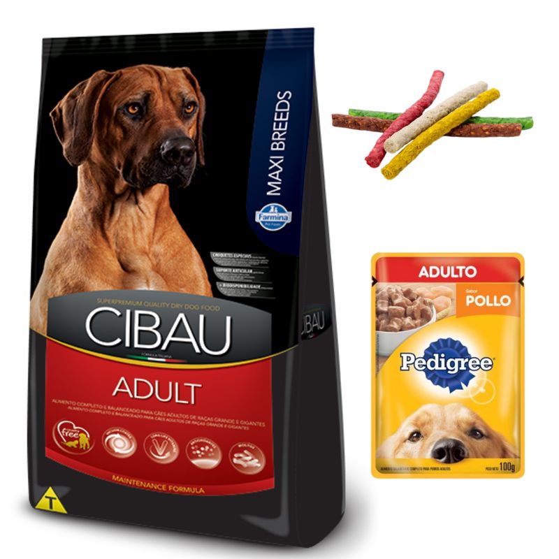 Cibau Adult Maxi 15kg + Regalos