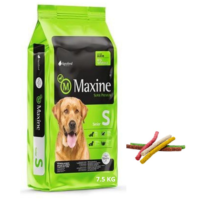 Maxine Senior 7.5kg + Snacks