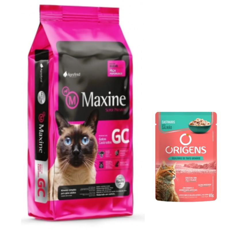 Maxine Gato Castrado 7,5kg + Regalo