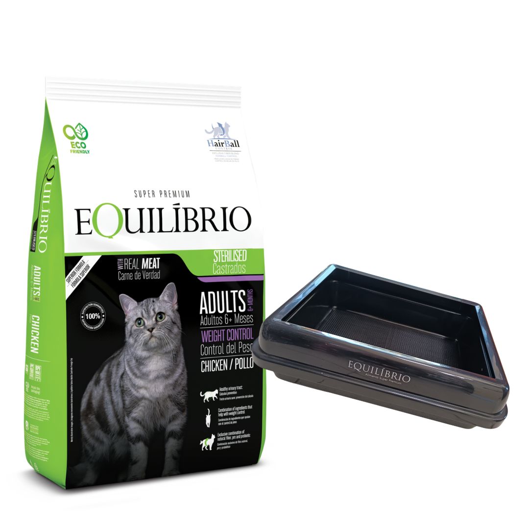 Equilibrio Gatos Castrados 7.5kg + Regalos