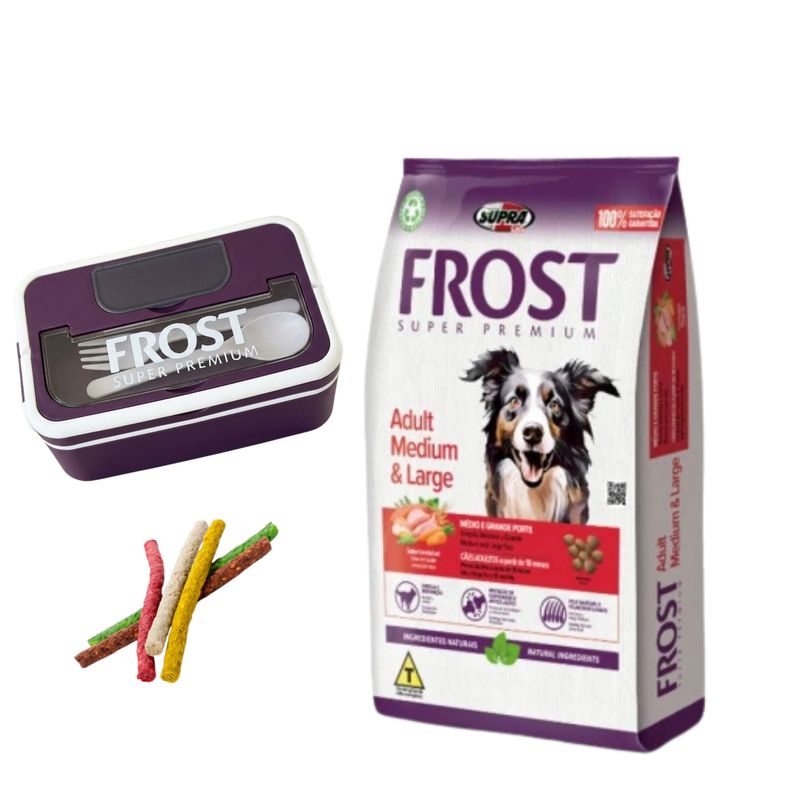 Frost Adulto Raza Grande 17kg + Regalos