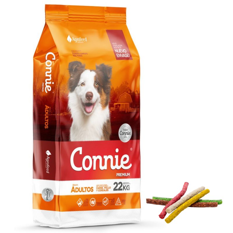 Connie Perros Adultos 22kg + Snacks