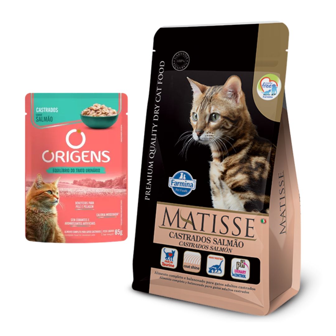 Matisse Gatos Castrados Salmon 7.5kg + Regalos