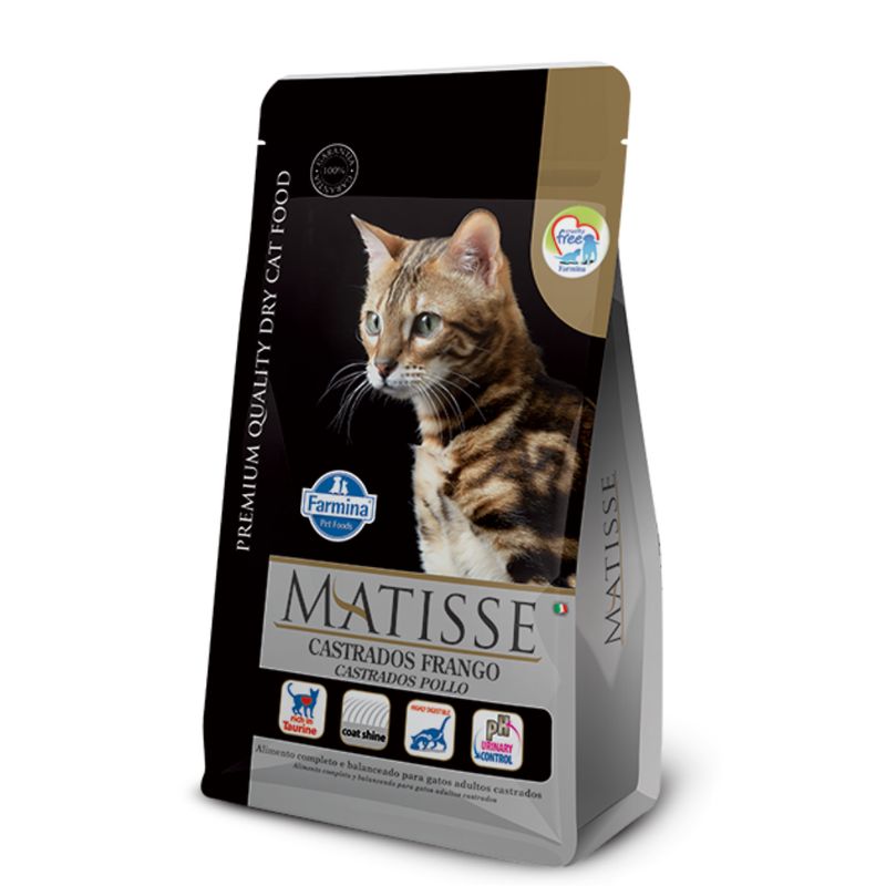Matisse Gatos Castrados Pollo  2kg