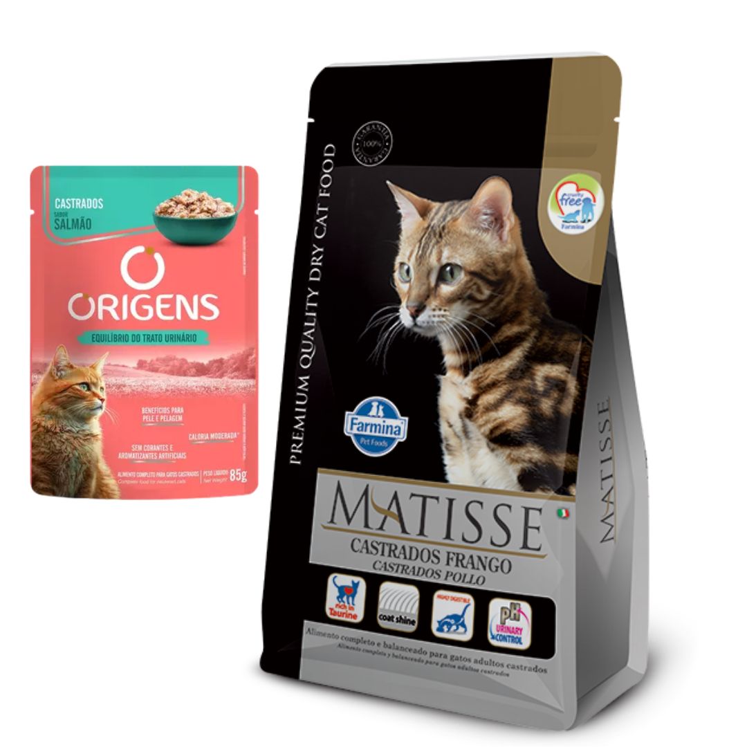 Matisse Gatos Castrados Pollo 7.5kg + Regalos