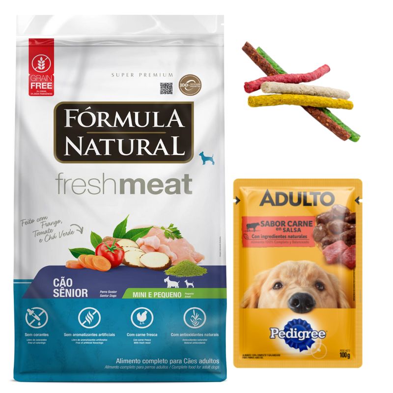 Formula Natural GRAIN FREE Perro Senior Raza Pequeña 10kg + Regalos