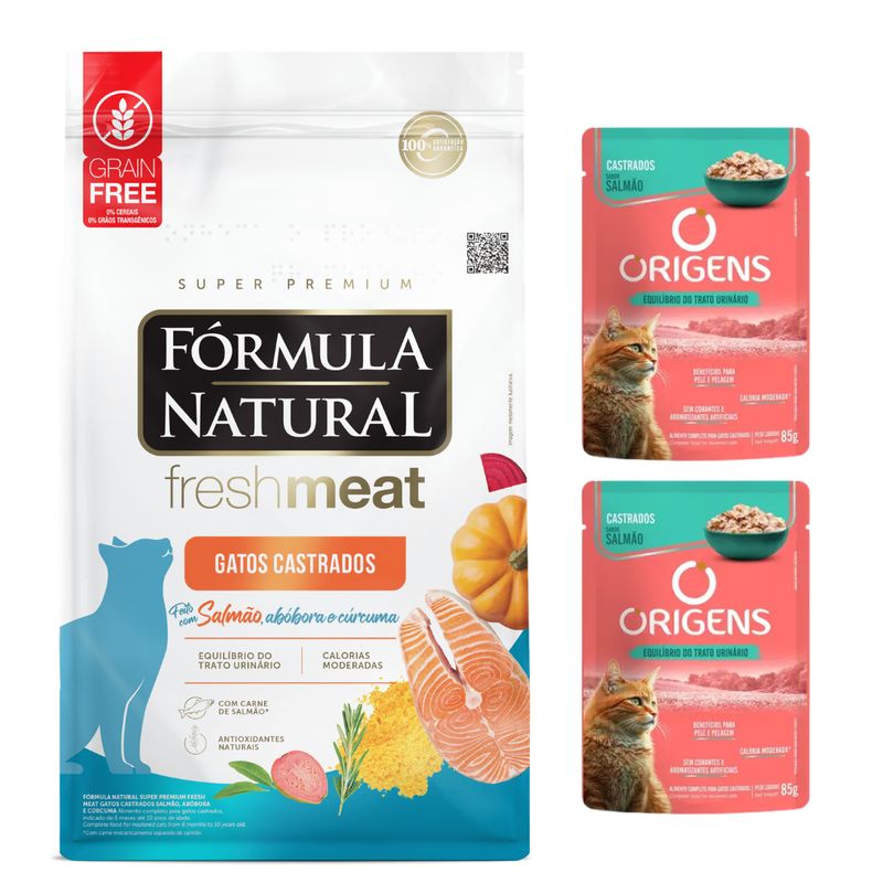 Formula Natural GRAIN FREE Gato Castrado 10kg + Regalos
