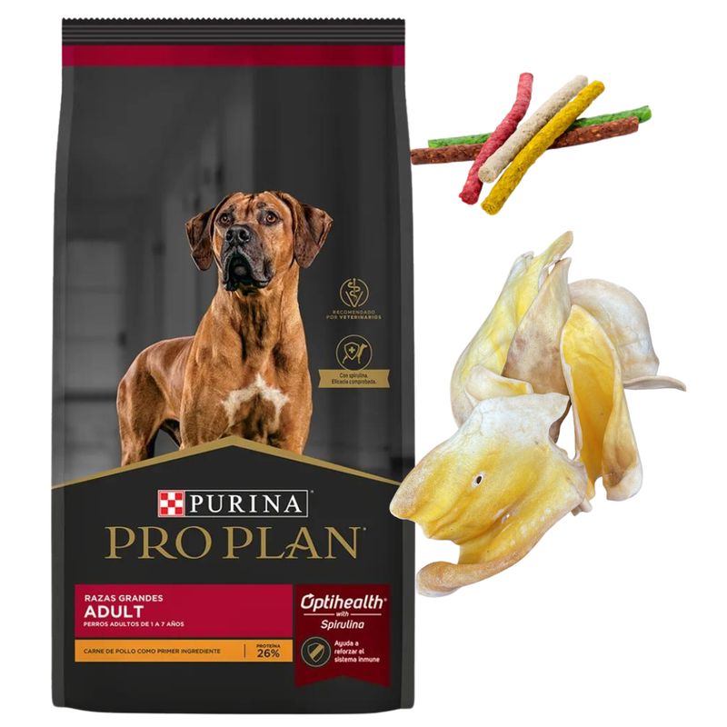 Pro Plan Perro Adulto Raza Grande 15kg + Regalos