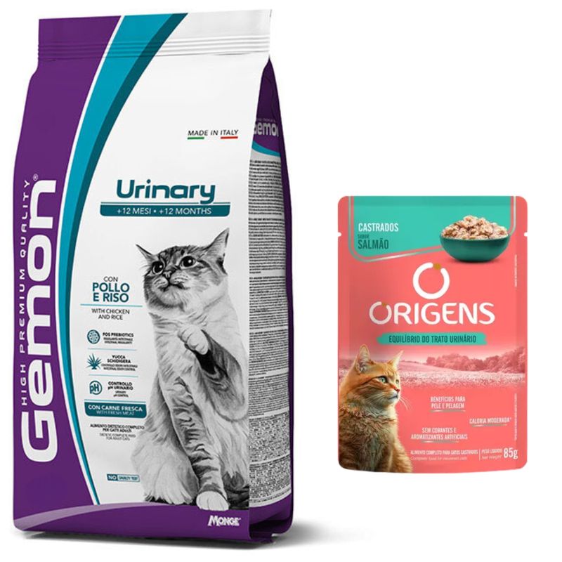 Gemon Gato Urinary 7kg + Regalo