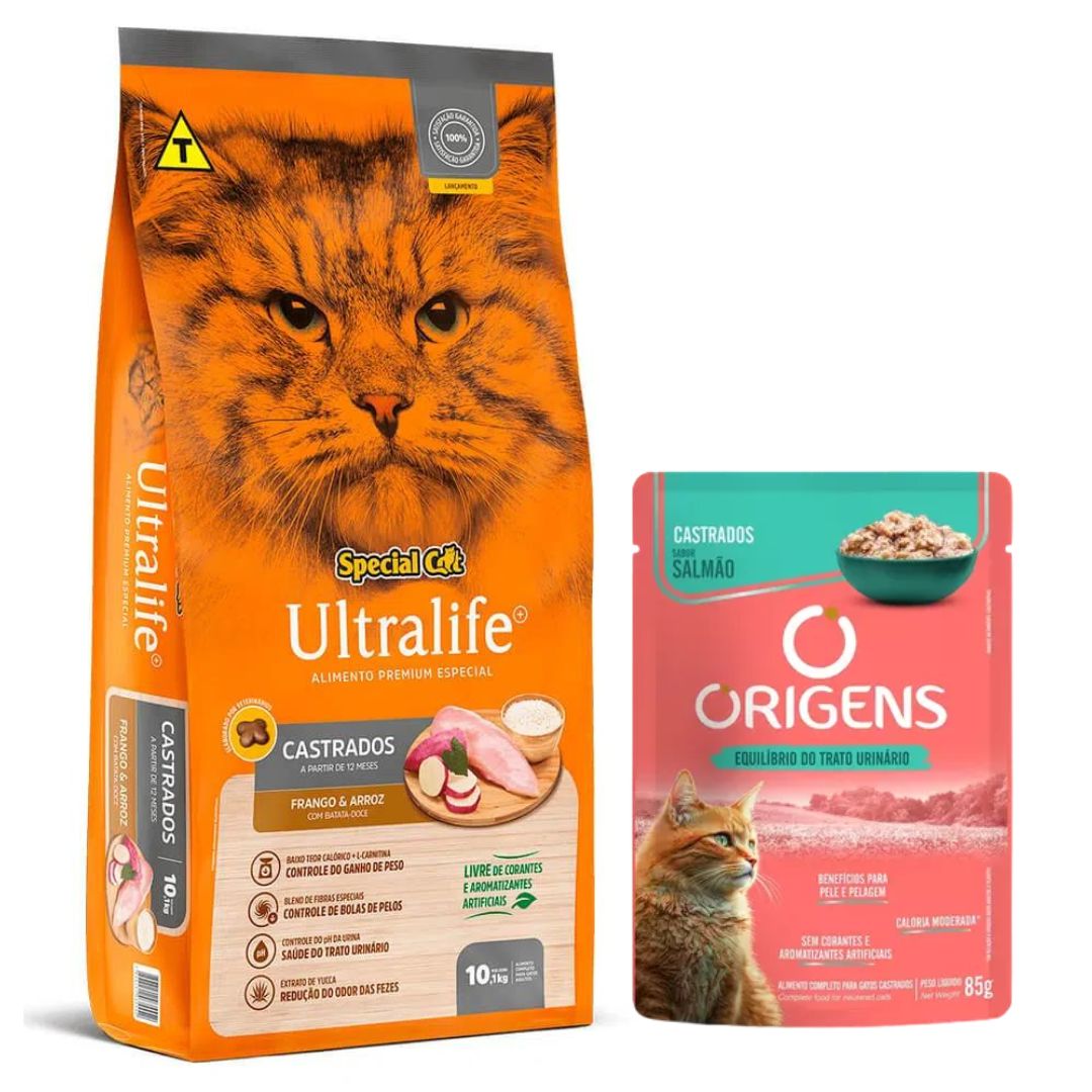 Special Cat Ultralife Gato Castrado 10 kg + Regalos