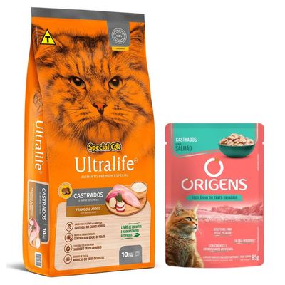 Special Cat Ultralife Gato Castrado 10 kg + Regalos