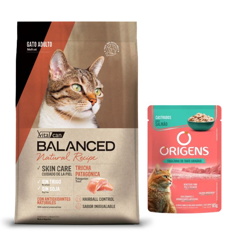 Balanced Gato Adulto Trucha Patagonica 7.5 kg + Regalo