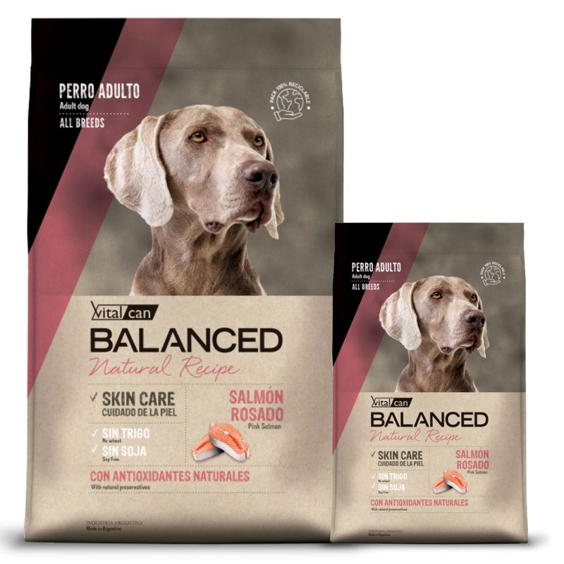 Balanced Salmon Rosado Perro Adulto  15kg + 3kg Gratis