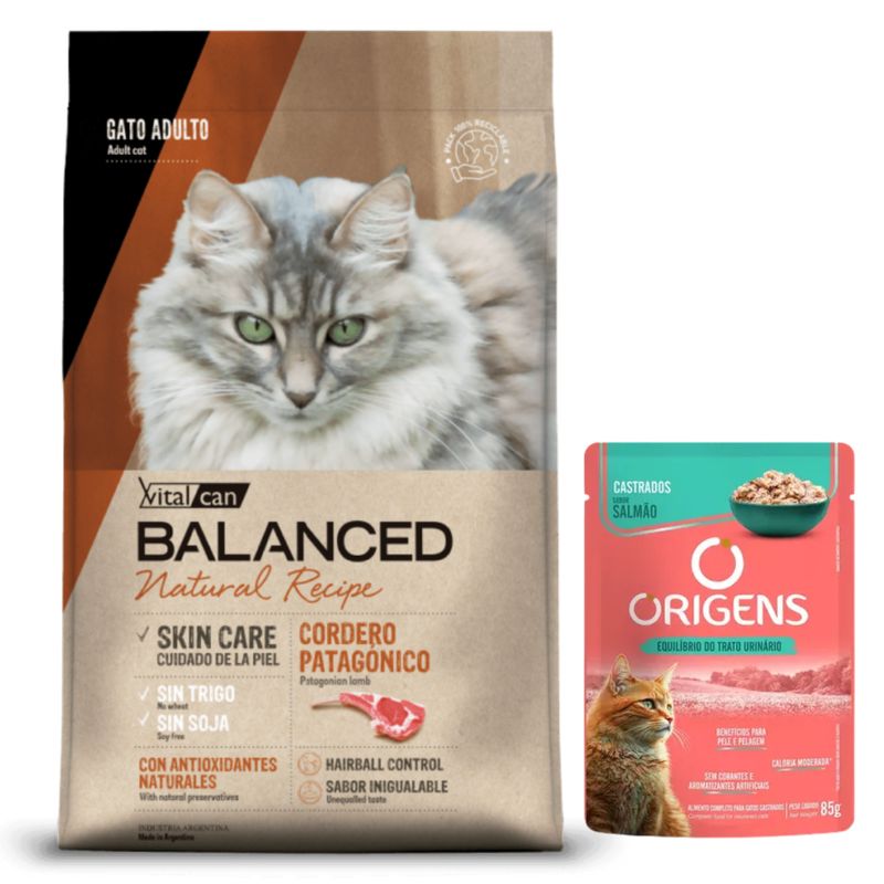 Balanced Gato Adulto Cordero Patagònico 7.5kg + Regalo