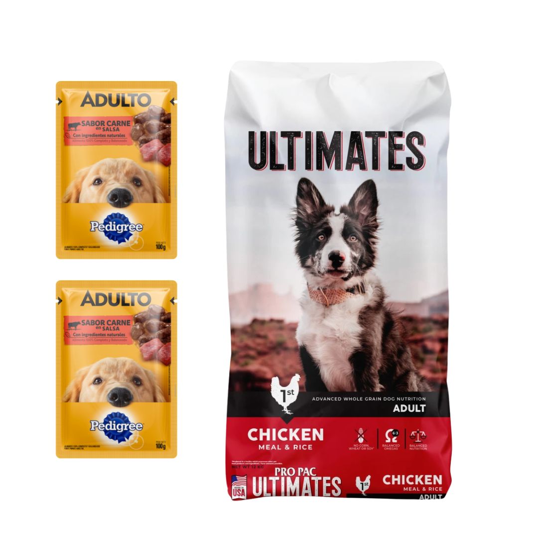 Ultimate Perro Adulto Meduim Bread 18kg