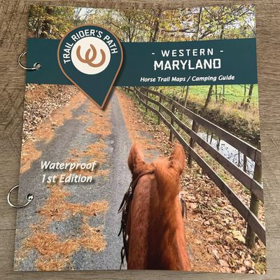 Maryland Horse Trail Maps - Waterproof