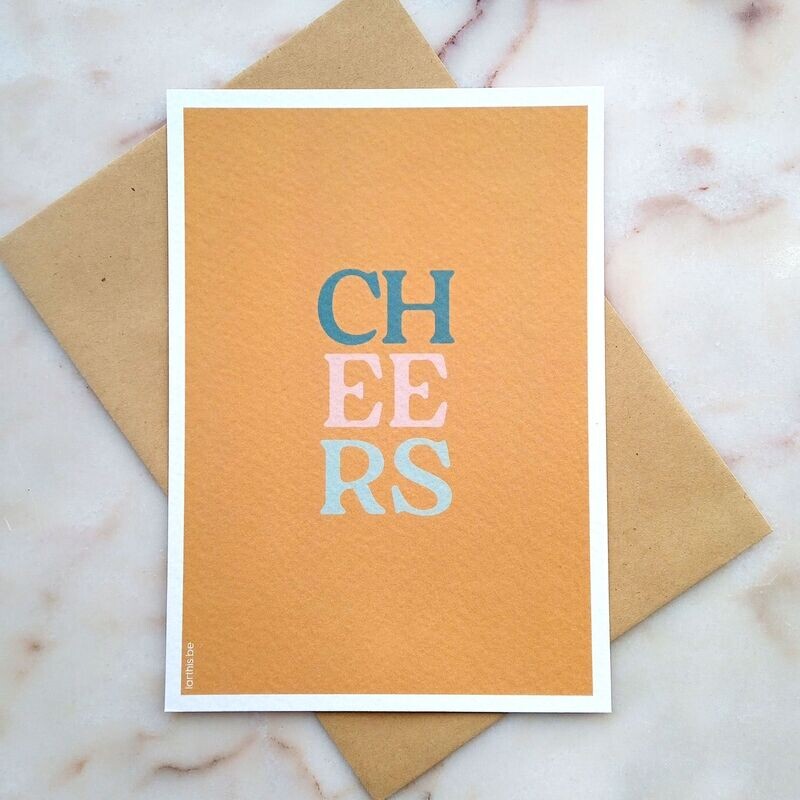 Wenskaart - Cheers