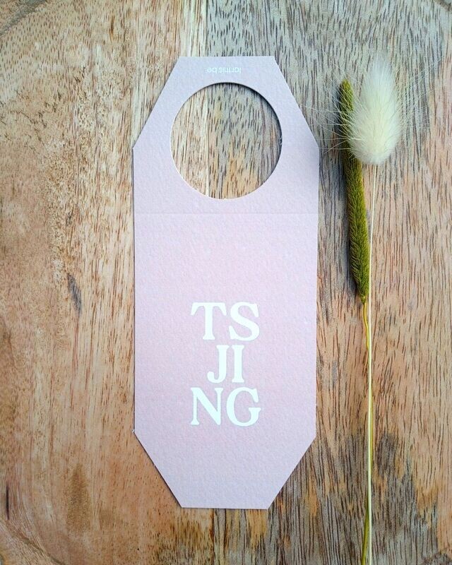 Flessenkaartje - Tsjing