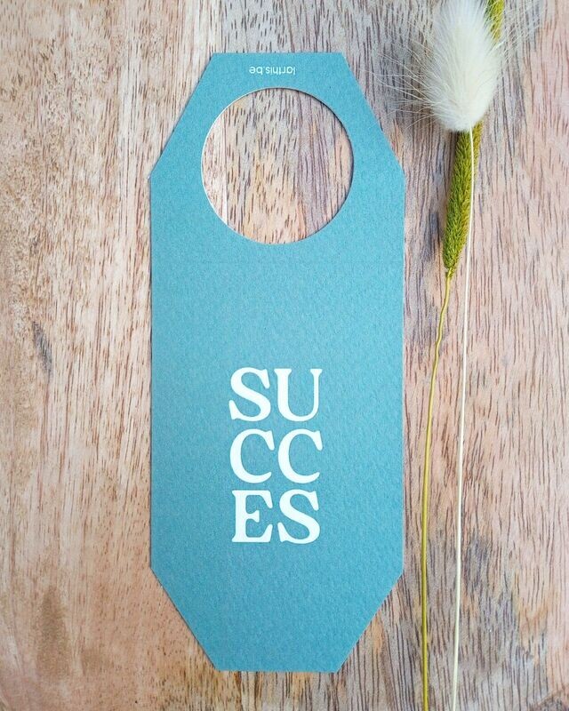 Flessenkaartje - Succes