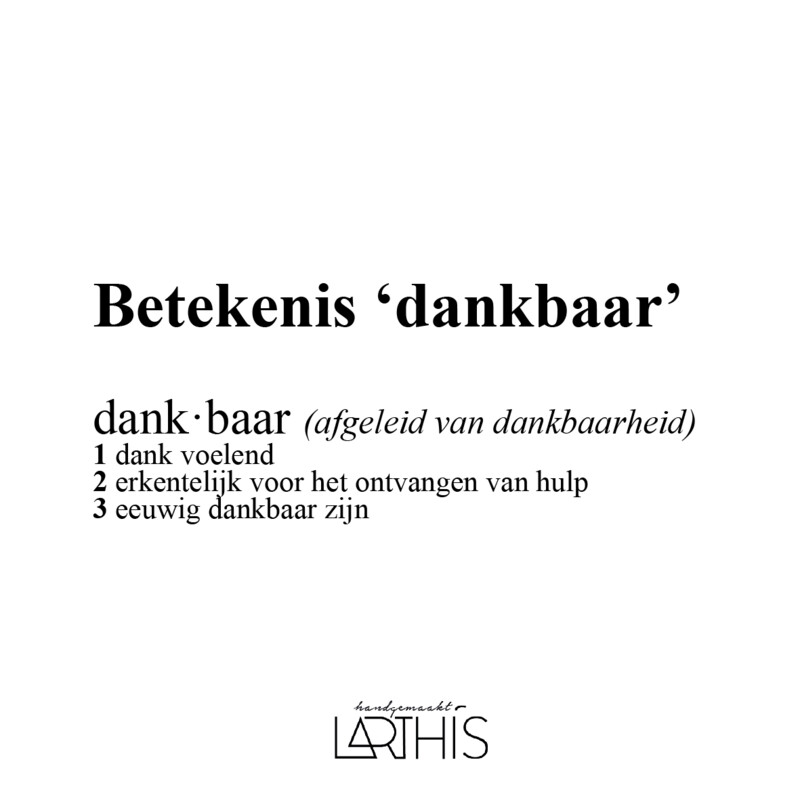 Dankbaar