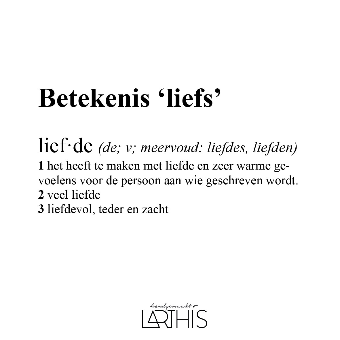 Liefs