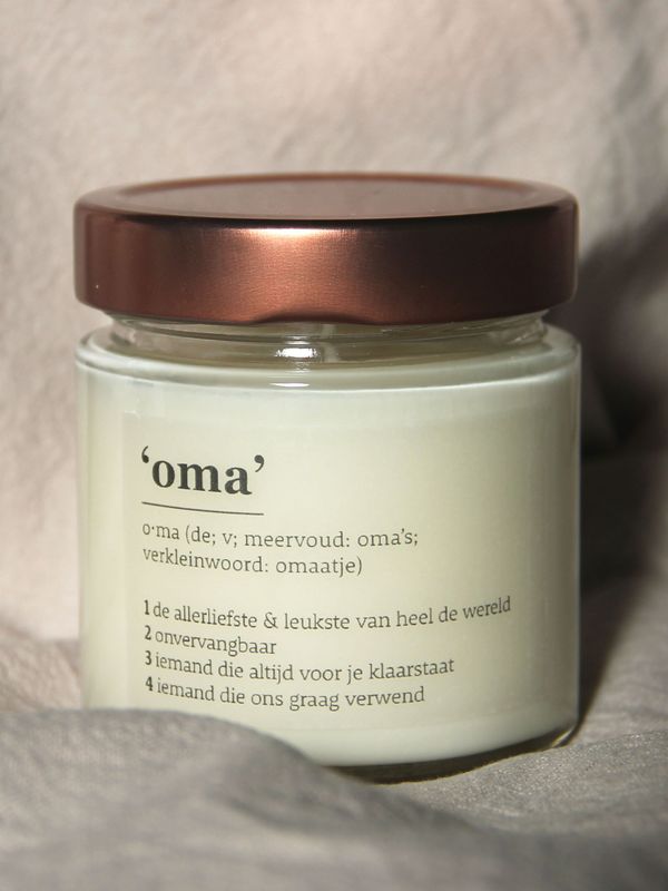 Koesterkaars: Oma
