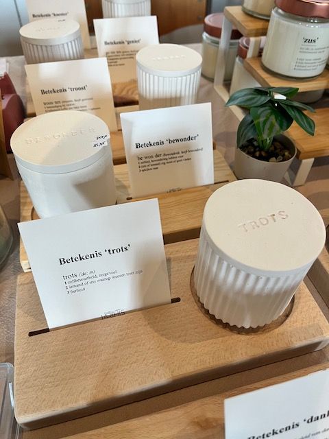 Kaarsje - Trots (glad of geribbeld) + kaartje