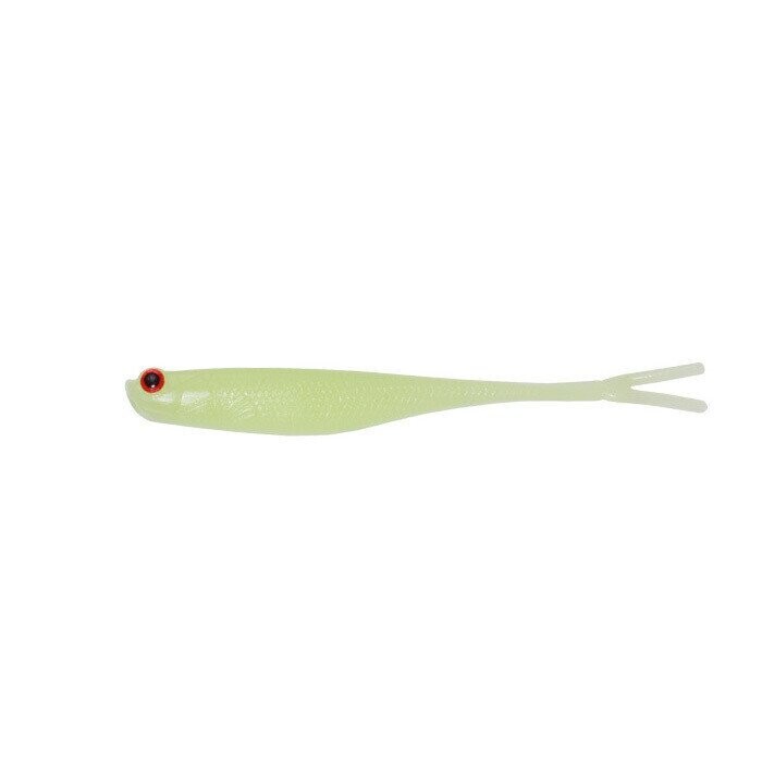 Hollow Body Split Tail Swimbait 4.5 Lime Ice