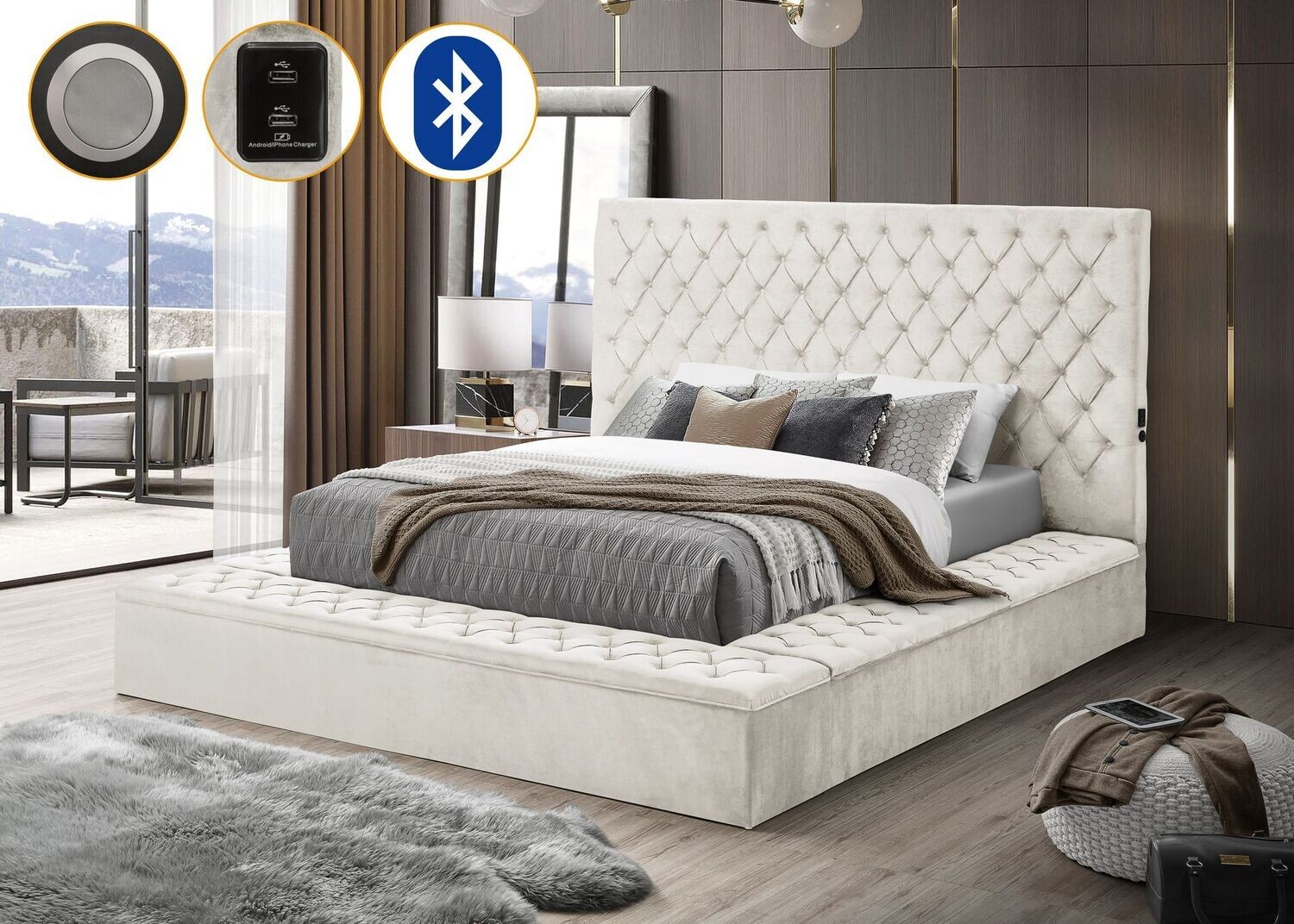 JT-BD002 with Speaker/USB/Bluetooth