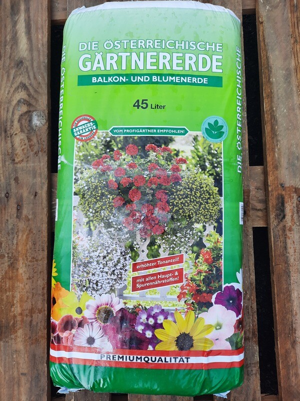 Österreichische Gärtnererde 45 Liter