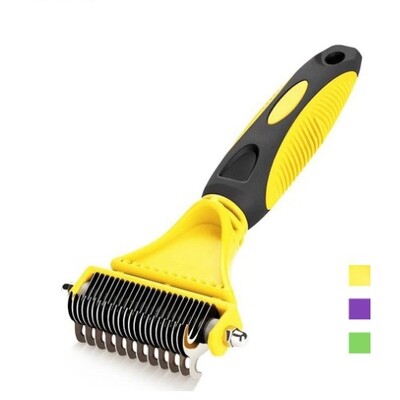 Dog Undercoat Rake | Safe Grooming &amp; Deshedding Brush