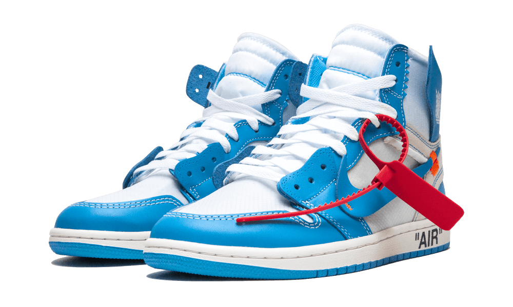 Air Jordan 1 Retro High Off-White University Blue UNC