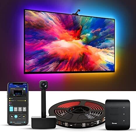 20m 65ft LED Smart Strip Lights TV Backlight RGB Bluetooth Music