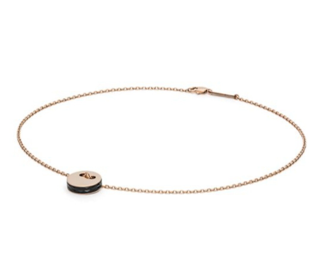 Petite Elegance Anhänger-Set aus Edelstahl, rosegold farben