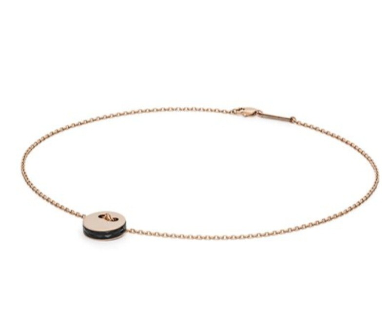Petite Elegance Anhänger-Set aus Edelstahl, rosegold farben