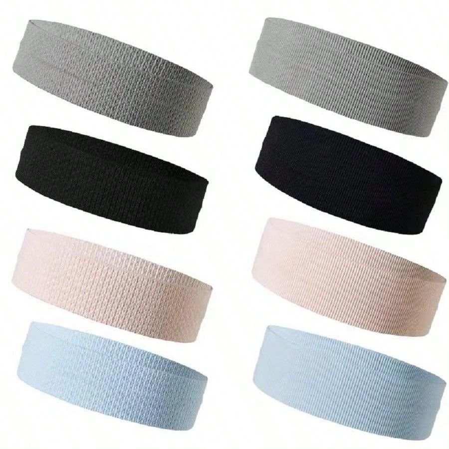Sweat-Wicking and Sports Soft-Stretchy Headband