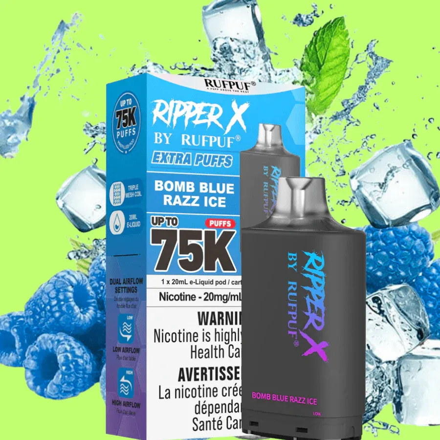 Ripper X 75K Bomb Blue Razz