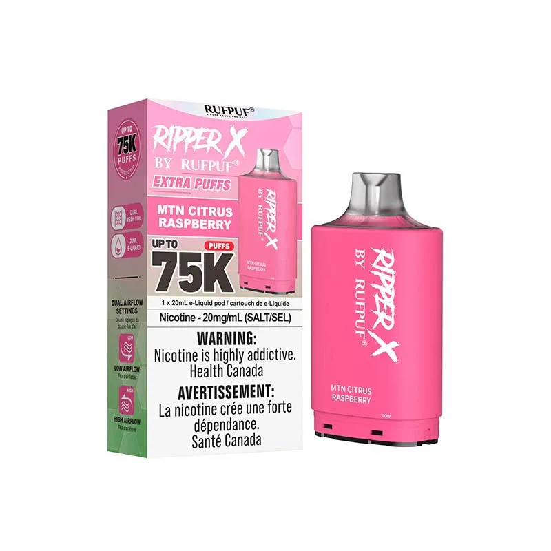 Ripper X 75k MTN cirtrus raspberry