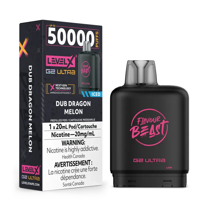 Flavour Beast 50k Pods Dub Dragon Melon