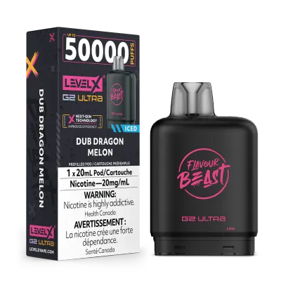 Flavour Beast 50k Pods Dub Dragon Melon