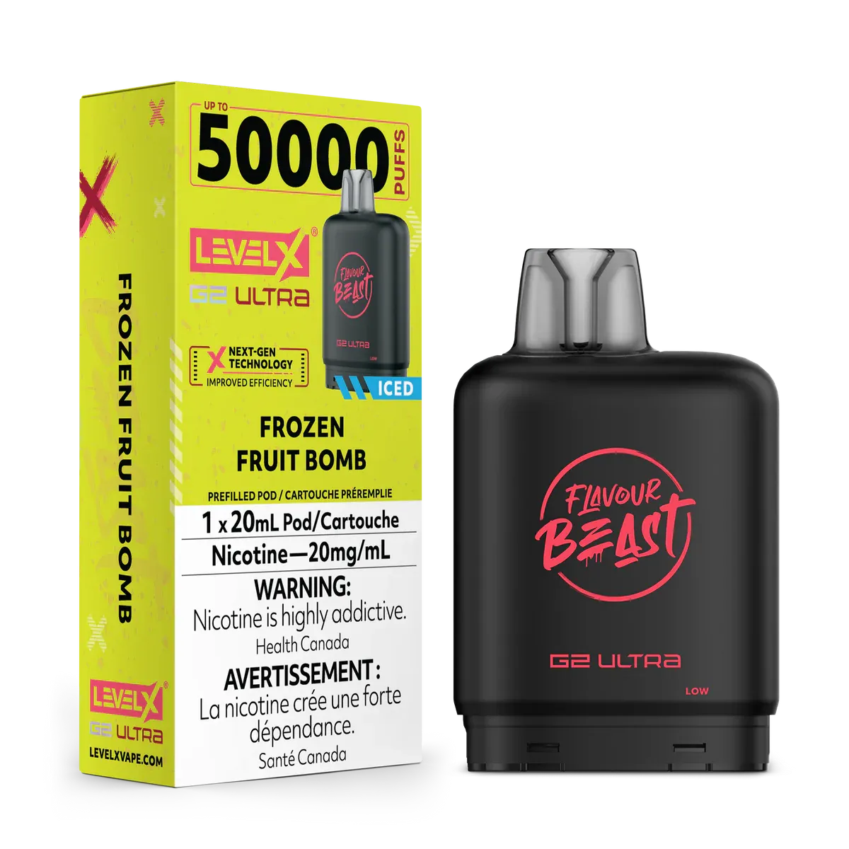 Flavour Beast 50k Pods Frozen Fruit Bomb