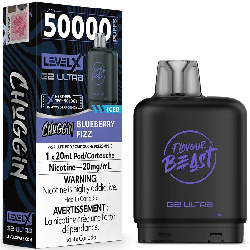 Flavour Beast 50k Pods Blueberry Fizz