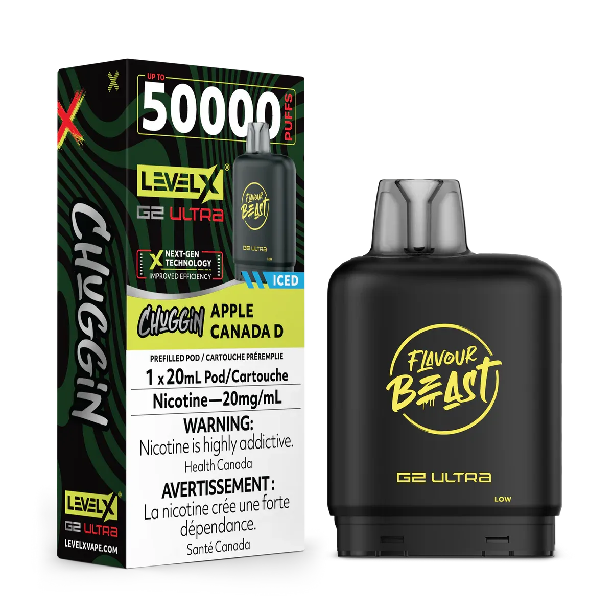 Flavour Beast 50k Pods Apple Canada D