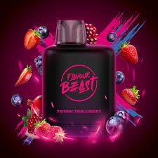 Flavour Beast 50k Pods Trippin Triple Berry
