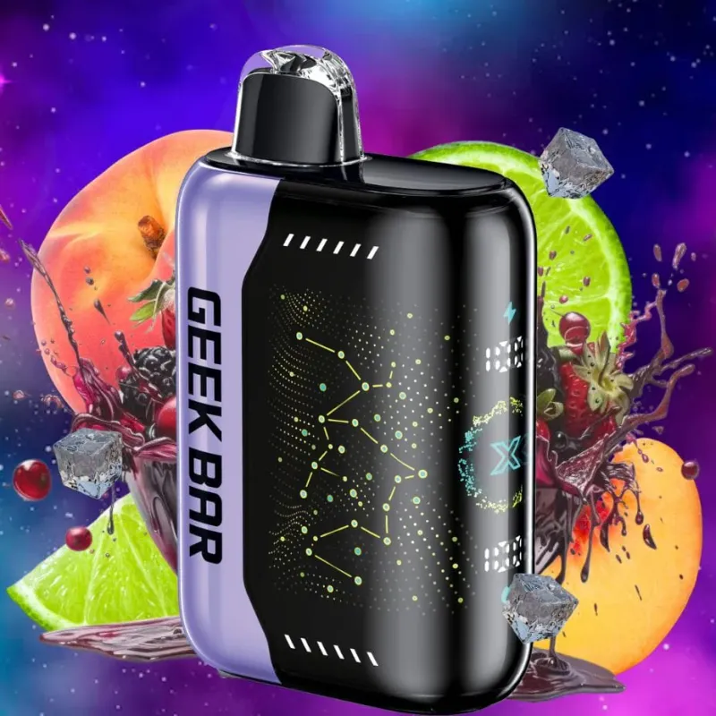 Geek Bar Pulse X 25k Peach Berry Lime Ice