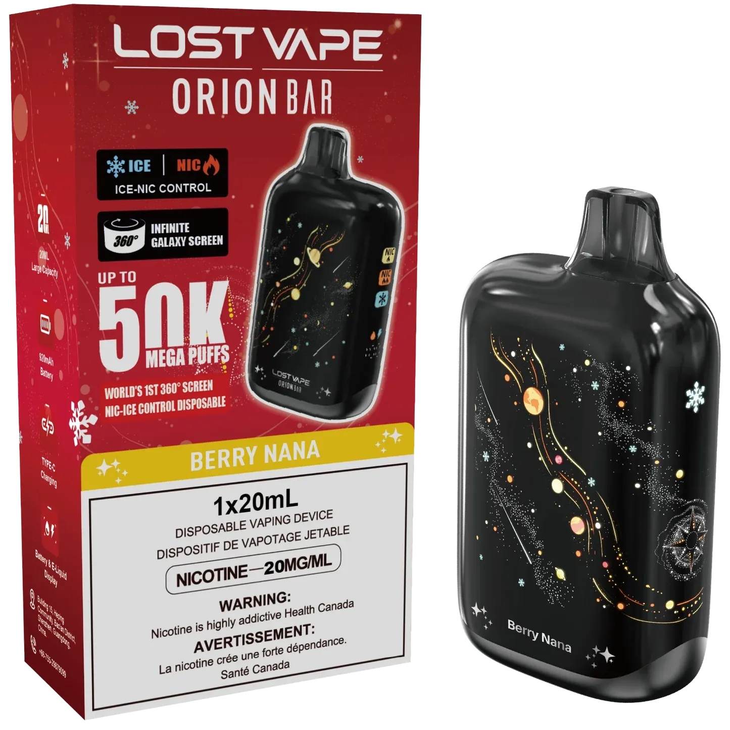Lost Vape 50k Berry Nana